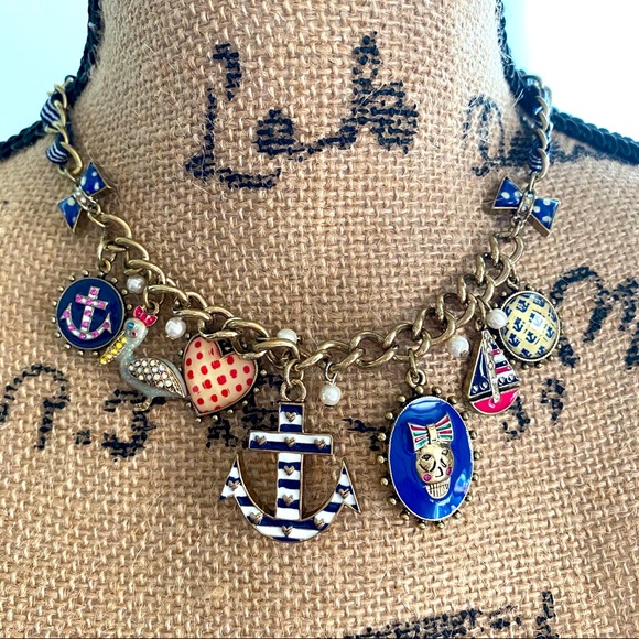 Betsey Johnson Jewelry - NWOT RARE Betsey Johnson sailor pirate necklace ⚓️
